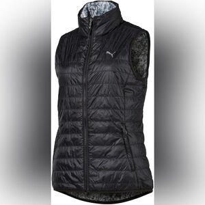 Puma Black Quilted Vest